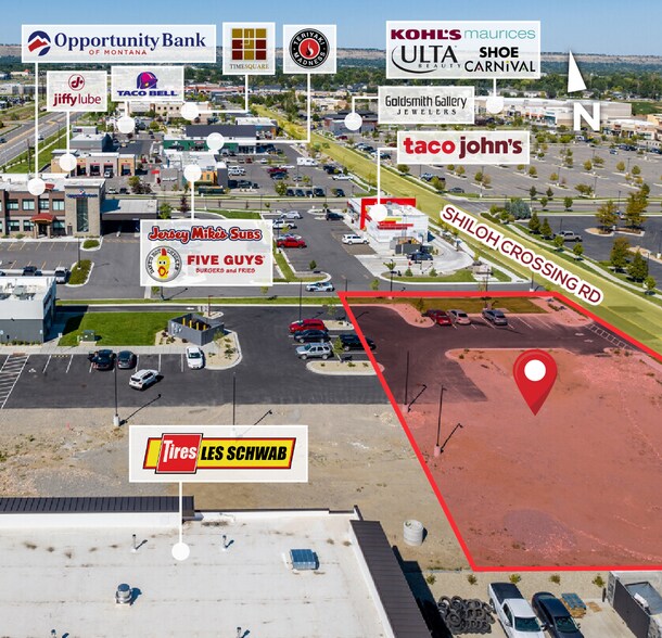 More Photos Of 1312 Shiloh Crossing Blvd, Billings Land For Sale