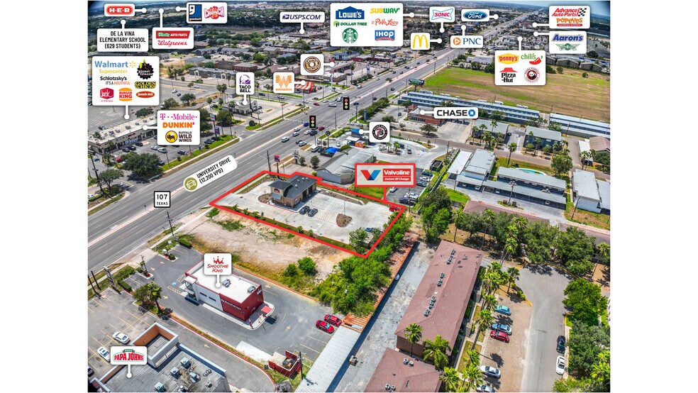 More Photos Of 1715 W University Dr, Edinburg Freestanding For Sale