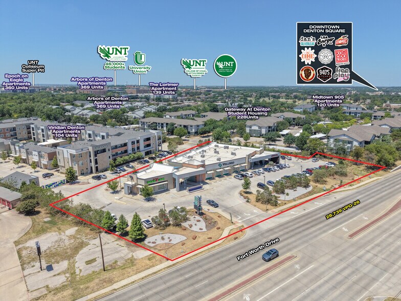 More Photos Of 500 Fort Worth Dr, Denton Storefront Retail Office For Sale