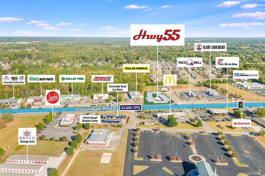 More Photos Of 3306 Cloverdale Rd, Florence Freestanding For Lease