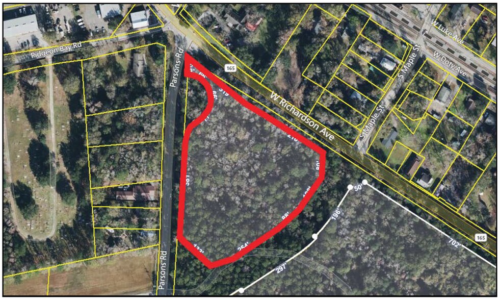Primary Photo Of Parsons @ North Maple Street, Summerville Land For Sale