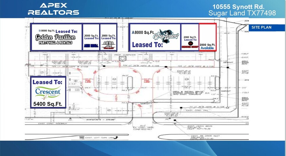 More Photos Of 10555 Synott Rd, Sugar Land Light Manufacturing For Lease