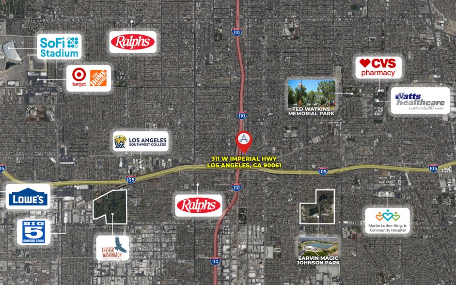 More Photos Of 311 W Imperial Hwy, Los Angeles Land For Sale