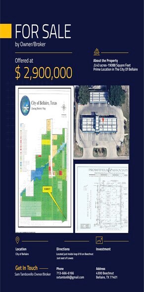 More Photos Of 4300 Beechnut St, Houston Land For Sale