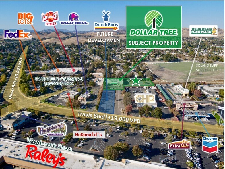 Primary Photo Of 3060 Travis Blvd, Fairfield Storefront Retail Office For Sale