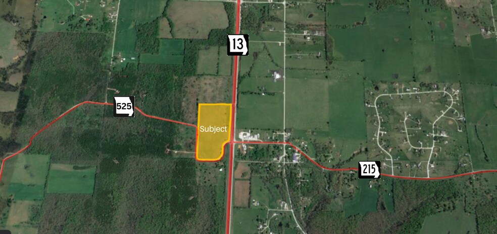 Primary Photo Of Highway 13 and E 525th rd, Brighton Land For Sale