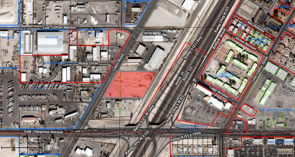 Primary Photo Of 4.46-Acres Losee Rd, North Las Vegas Land For Lease