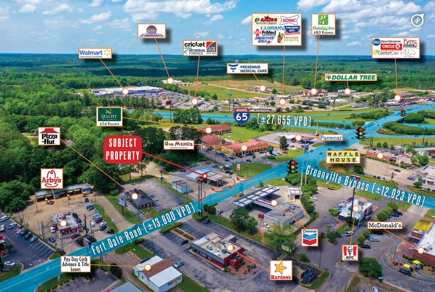 More Photos Of 939 Fort Dale Rd, Greenville Convenience Store For Sale
