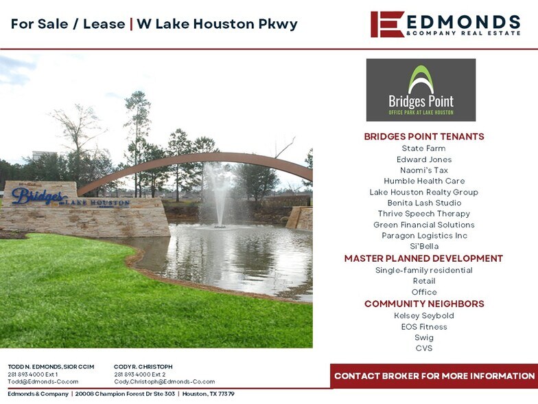 More Photos Of 17904 W Lake Houston Pky, Atascocita Medical For Sale