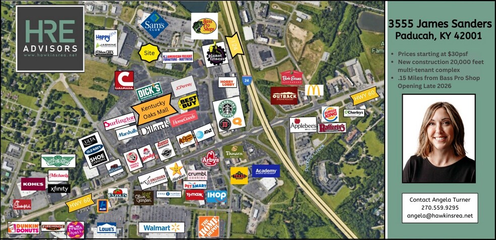 More Photos Of 3555 James Sanders Blvd, Paducah Storefront For Lease
