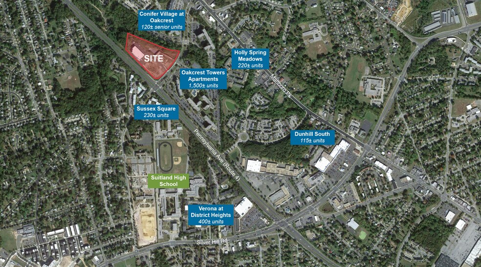 More Photos Of 2121 Brooks Dr, District Heights Land For Sale