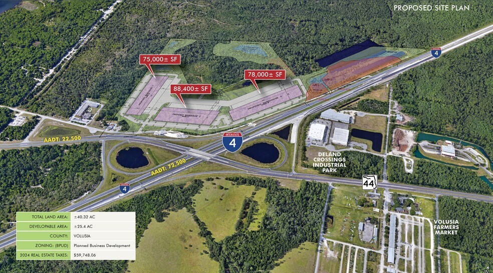 Primary Photo Of 2901 E New York Ave, Deland Land For Sale