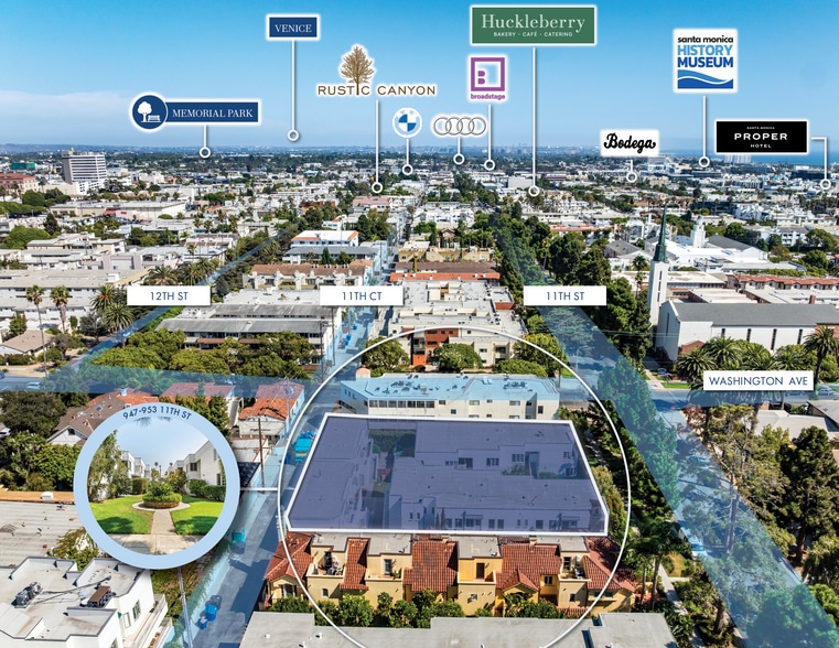 More Photos Of 947-953 11th St, Santa Monica Apartments For Sale