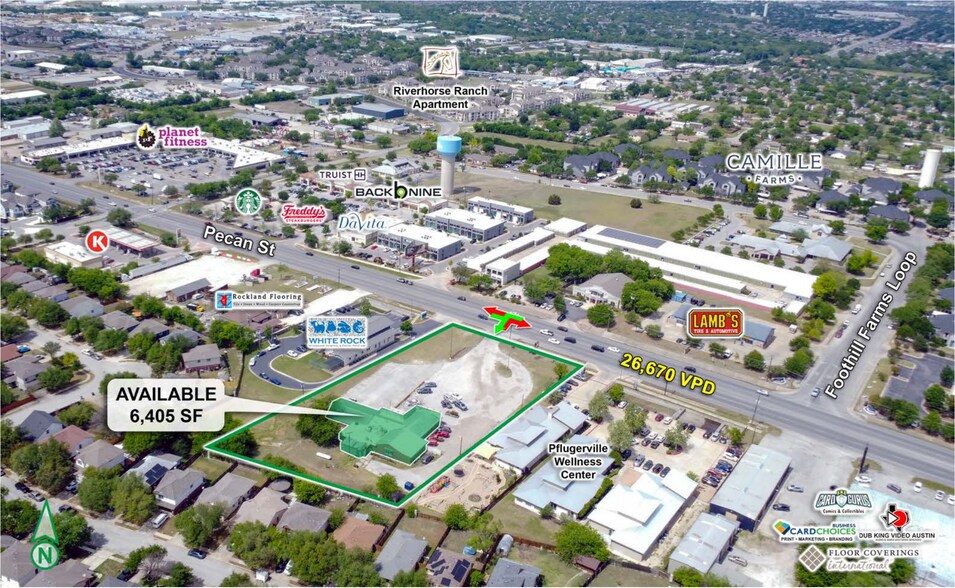 More Photos Of 2505 Pecan St W, Pflugerville Restaurant For Lease