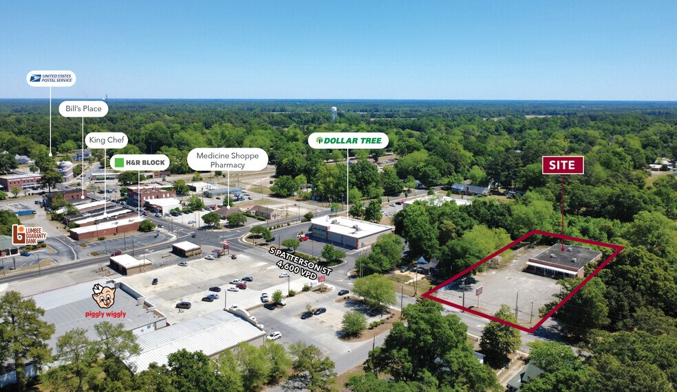 Primary Photo Of 201 S Patterson St, Maxton Freestanding For Sale