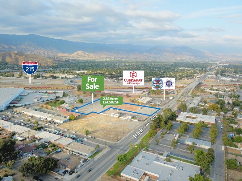 Primary Photo Of 1500 W Highland Ave, San Bernardino Land For Sale