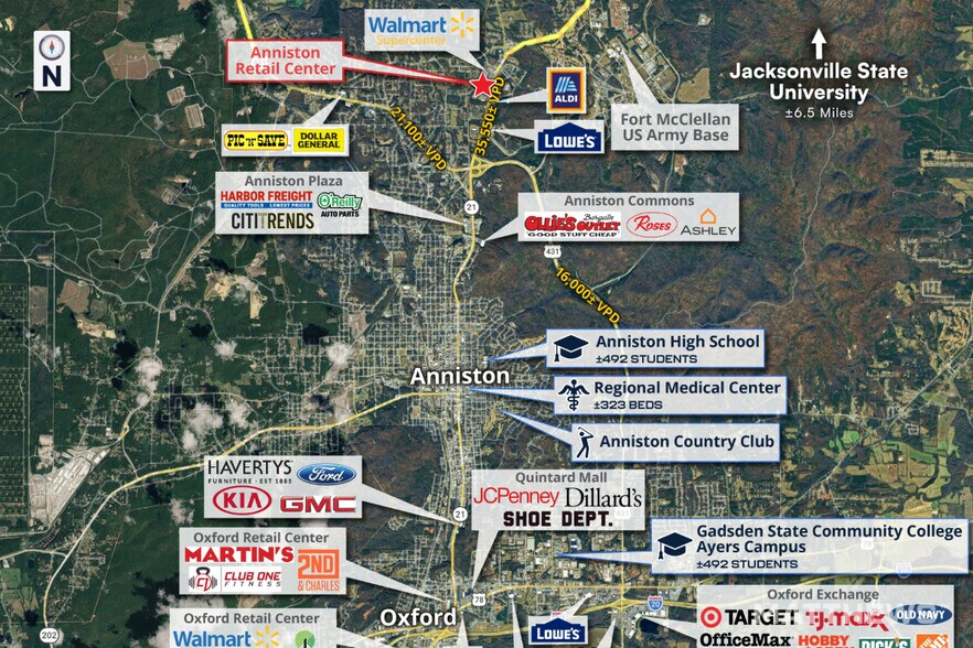 More Photos Of 5500 Mcclellan Blvd, Anniston Freestanding For Sale