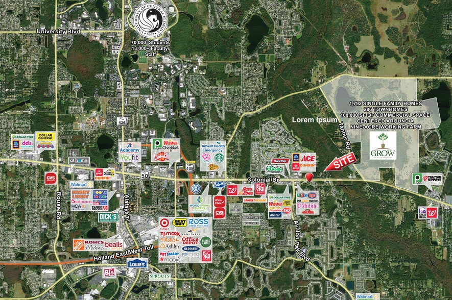 Primary Photo Of 14902 E Colonial Dr, Orlando Land For Lease