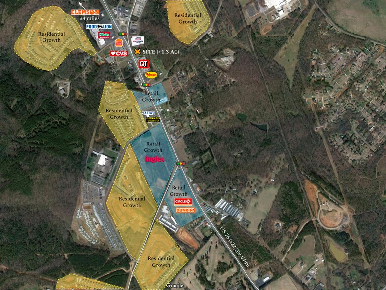 More Photos Of 7624 US-76, Pendleton Freestanding For Lease