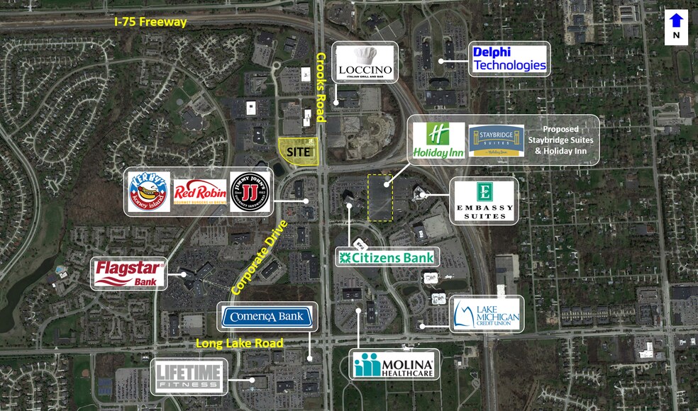 More Photos Of 5569 Crooks Rd, Troy General Retail For Sale