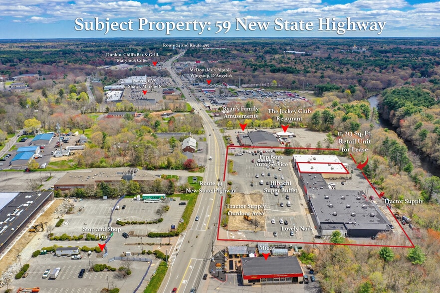 More Photos Of 59 New State Hwy, Raynham Department Store For Lease