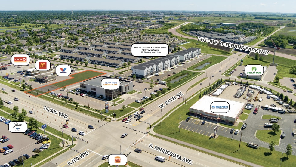 Primary Photo Of 7560 Minnesota Ave, Sioux Falls Land For Sale