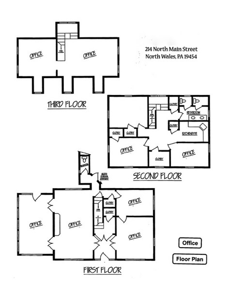 More Photos Of 214 N Main St, North Wales Office Residential For Sale