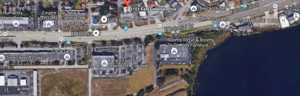 More Photos Of 5101 E Colonial Dr, Orlando Restaurant For Sale