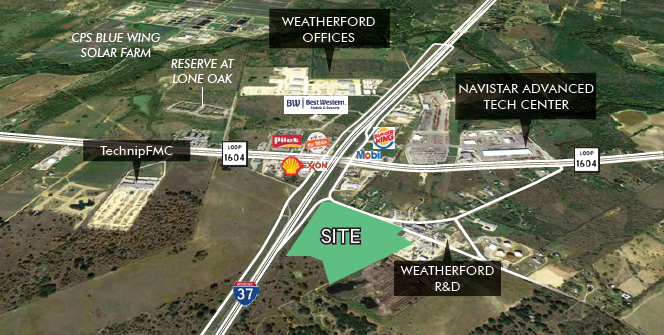 Primary Photo Of IH 37 S @ Loop 1604, Elmendorf Land For Sale