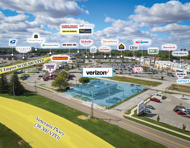 More Photos Of 504 Iaa Dr, Bloomington Freestanding For Sale