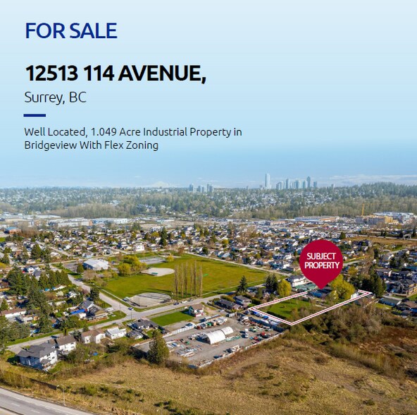 Primary Photo Of 12513 114 Av, Surrey Land For Sale