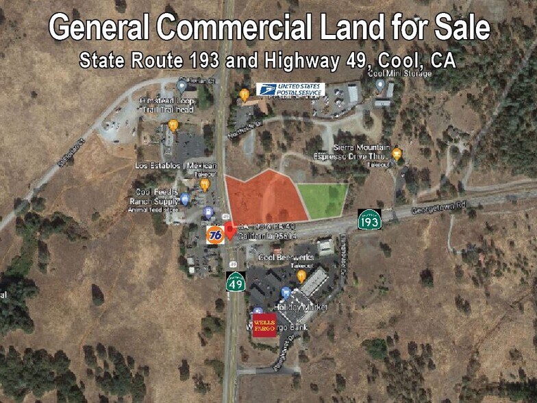Primary Photo Of Highway 193 @ Highway 49, Cool Land For Sale