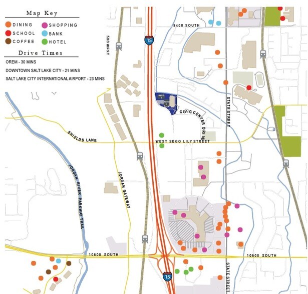 More Photos Of 9785 S Monroe St, Sandy Office For Lease