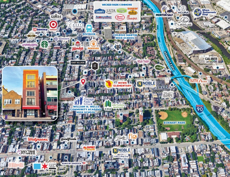 More Photos Of 953 N Ashland Ave, Chicago Storefront Retail Residential For Sale