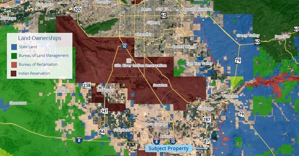 More Photos Of Arica Rd & Highway 87, Eloy Land For Sale