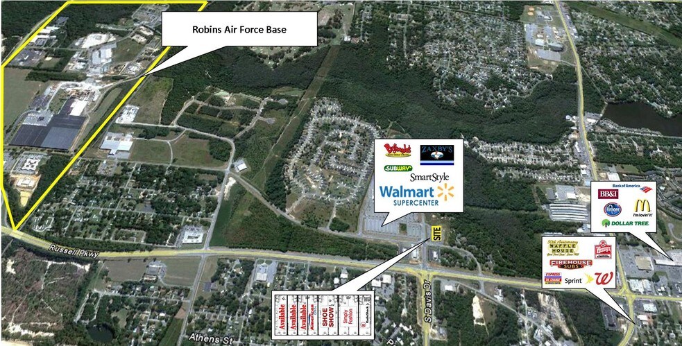 More Photos Of 494 Booth Rd, Warner Robins Storefront Retail Office For Lease