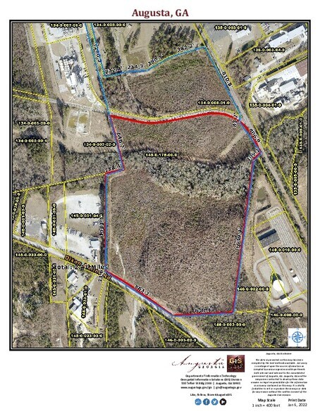 More Photos Of 1705 Dixon Airline Rd, Augusta Land For Sale