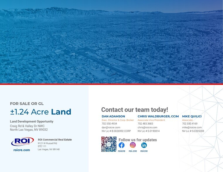 More Photos Of 4376 Craig rd, North Las Vegas Land For Sale