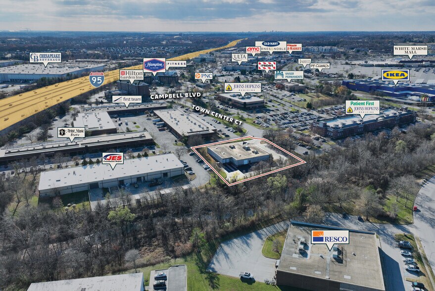 More Photos Of 8363 Town Center Ct, Nottingham Showroom For Sale