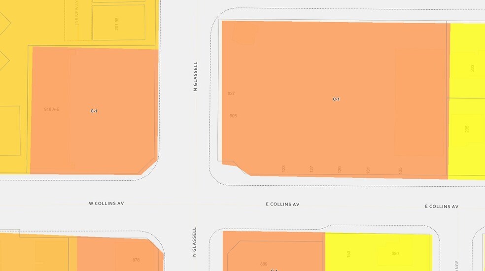 More Photos Of 123-135 E Collins Ave, Orange Unknown For Lease