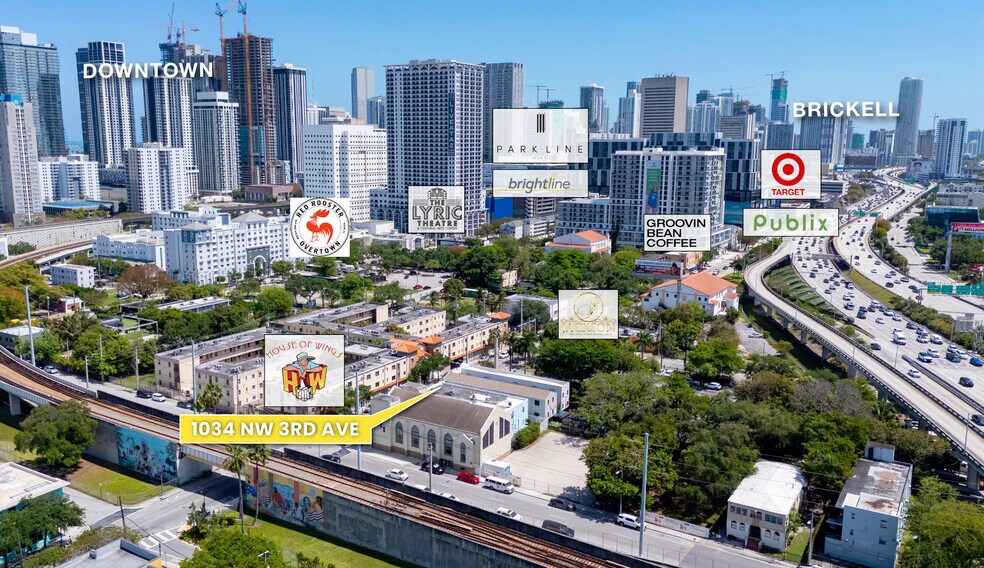 More Photos Of 1034-1040 NW 3 Ave, Miami Storefront Retail Residential For Lease