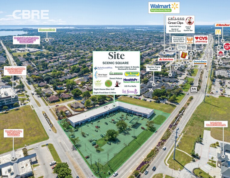 More Photos Of 9400 Lakeview Pky, Rowlett Storefront For Sale