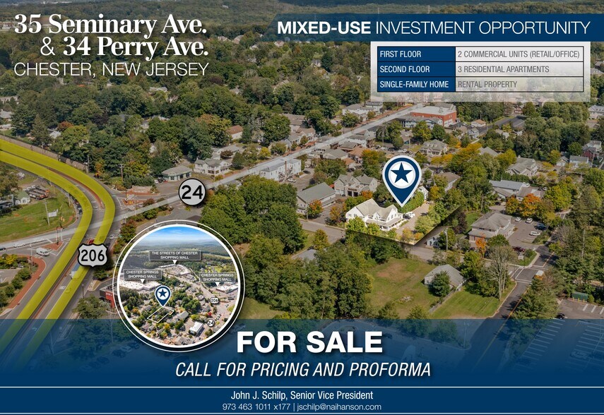More Photos Of 35 Seminary Ave, Chester Storefront Retail Residential For Sale