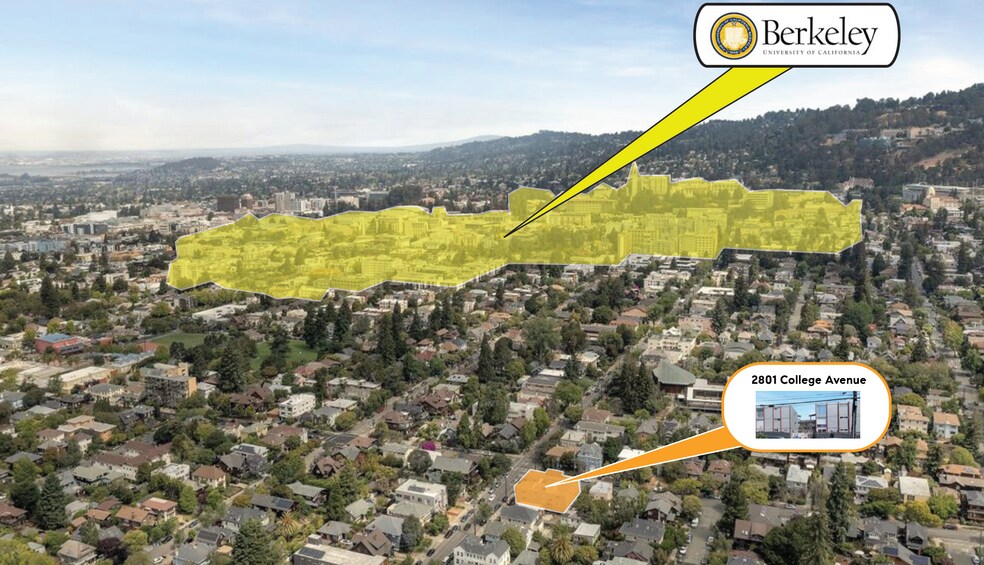 More Photos Of 2801 College Ave, Berkeley Apartments For Sale