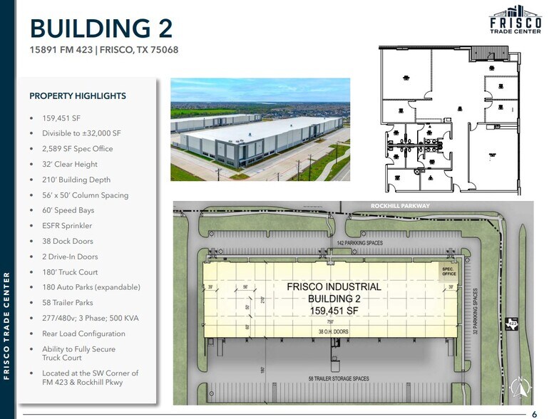 More Photos Of NWC Rockhill Pkwy & FM 423, Frisco Unknown For Lease