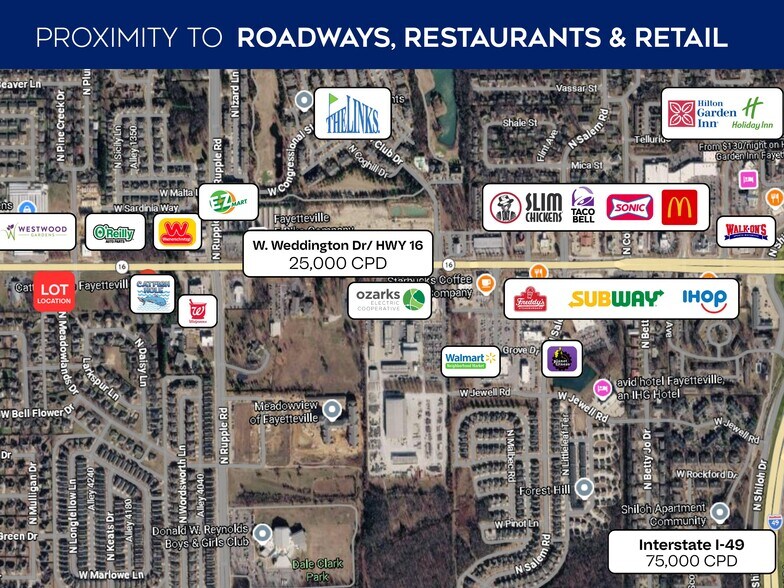 More Photos Of TBD West Wedington Drive, Fayetteville Land For Sale