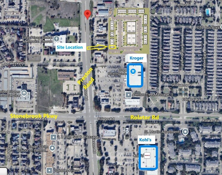 More Photos Of 7700 Preston Rd, Frisco Medical For Lease