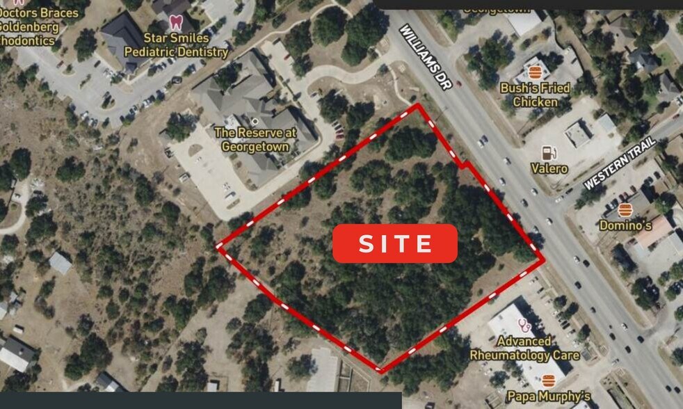 Primary Photo Of 3310 Williams Dr, Georgetown Land For Sale
