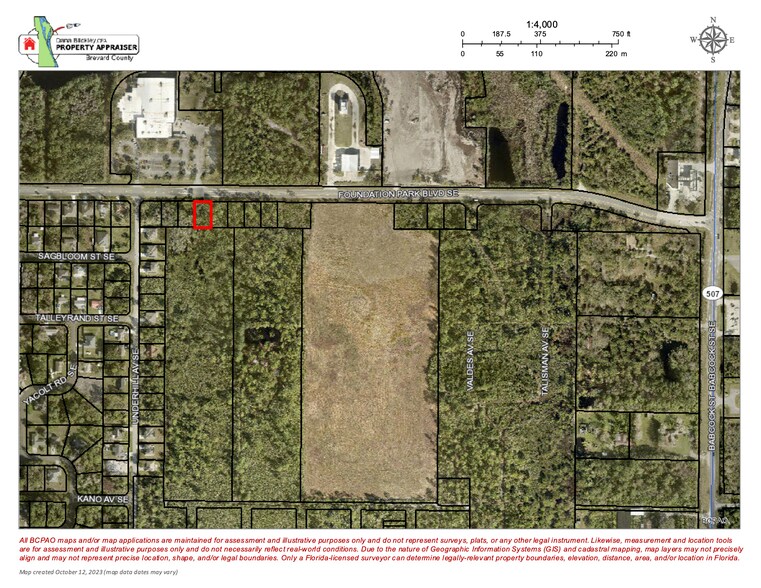 More Photos Of 1444 Foundation Park Blvd SE, Palm Bay Land For Sale