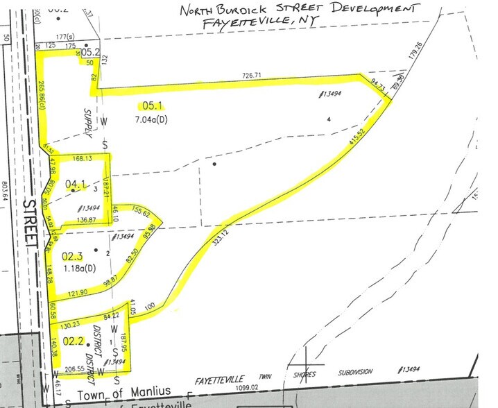 More Photos Of 5424 N Burdick St, Fayetteville Land For Sale
